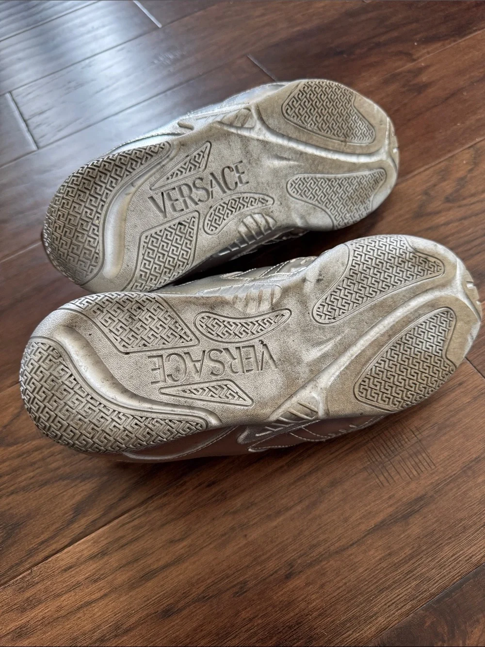 Versace Galaxia Leather Sneaker